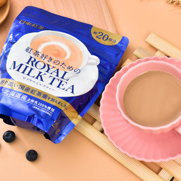 日本进口royal日东红茶280g日东奶茶royal速溶冲泡奶茶原味奶茶粉280g