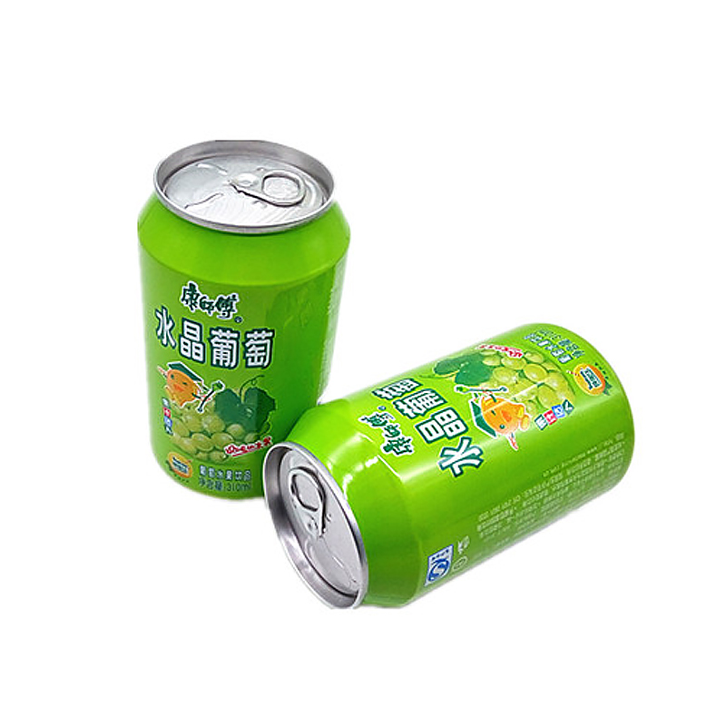 康师傅水晶葡萄310ml24罐整箱果汁汽水饮品饮料水晶葡萄310ml6罐