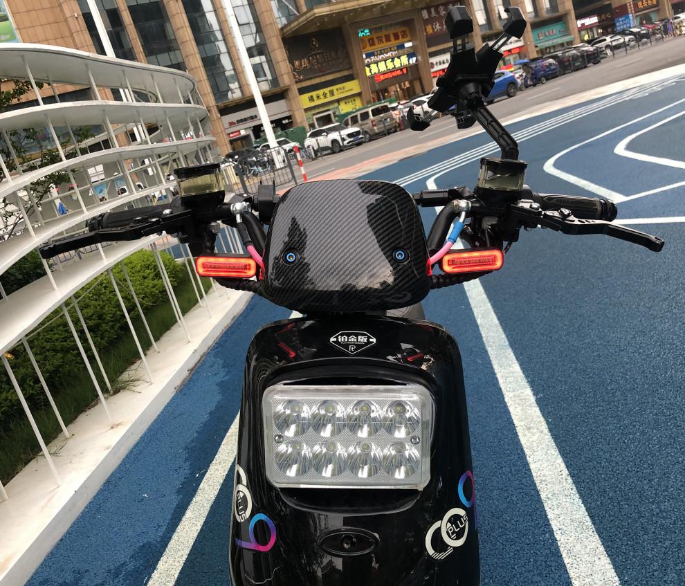 深远a7电动车配件009仪表改装4872v液晶仪表显示大龟王祖玛无损直上碳
