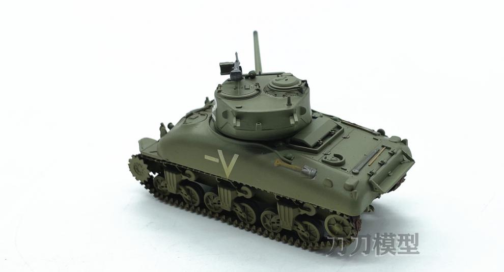 1/72 二战m4a1谢尔曼中型坦克模型仿真完成品摆件36250【图片 价格