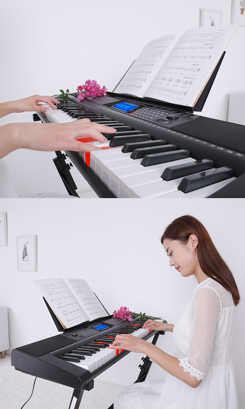 xinyun 新韵电子琴成人61钢琴键智能跟弹教学入门初学