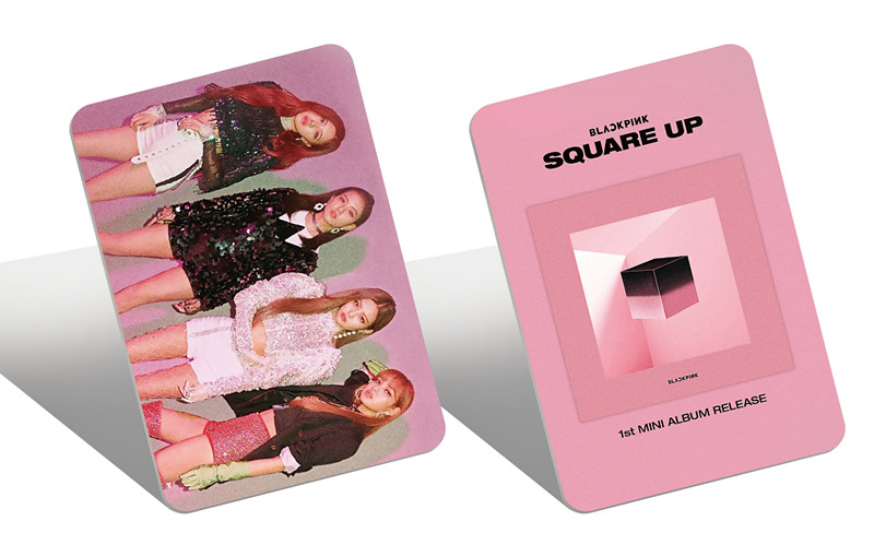 blackpink迷你1辑squareup新专辑周边同款写真集海报小卡礼盒版