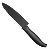 美瓷（MYCERA）陶瓷刀6寸黑刃宝宝辅食水果刀厨师刀 带刀鞘 E6B-B 黑色