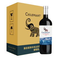 智象冰川窖藏美露干红葡萄酒 750ml*6瓶 整箱装 智利进口红酒葡萄酒