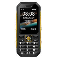 守护宝（上海中兴）K999 金黑色 三防老人手机 移动联通电信4G 老人机 双卡双待  儿童学生 备用老年手机