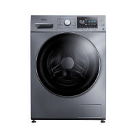 美的（Midea）京品家电 滚筒洗衣机全自动 10公斤变频除螨洗烘一体 双蒸汽恒温洗 MD100A5 以旧换新洗衣机