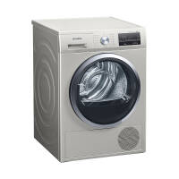 西门子(SIEMENS) 烘干机 9公斤 欧洲进口干衣机 热泵低温护衣 除菌 衣干即停 WT47W5691W烘干机