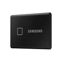 三星（SAMSUNG） 500GB Type-c USB 3.2 移动固态硬盘（PSSD） T7 Touch 黑色 NVMe传输 1050MB/s 指纹识别