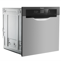 松下（Panasonic）嵌入式 8套 洗碗机家用 高温除菌 洗烘一体 软化水系统 NP-60F1MKA（黑色）