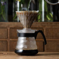 HARIO 日本进口咖啡套装耐热玻璃V60滴滤式咖啡滤杯新手咖啡壶套装 定制款咖啡具套装