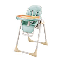 贝能(Baoneo)儿童餐椅 宝宝餐椅 多功能可坐可躺婴儿餐椅 吃饭座椅 餐桌 H580 2020升级款晨禾绿婴幼儿餐椅