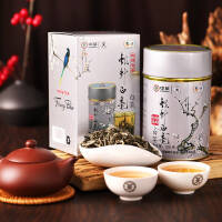 中茶白茶 蝴蝶牌白毫银针W901特级白茶散茶罐装100g中粮茶叶中茶旗舰店