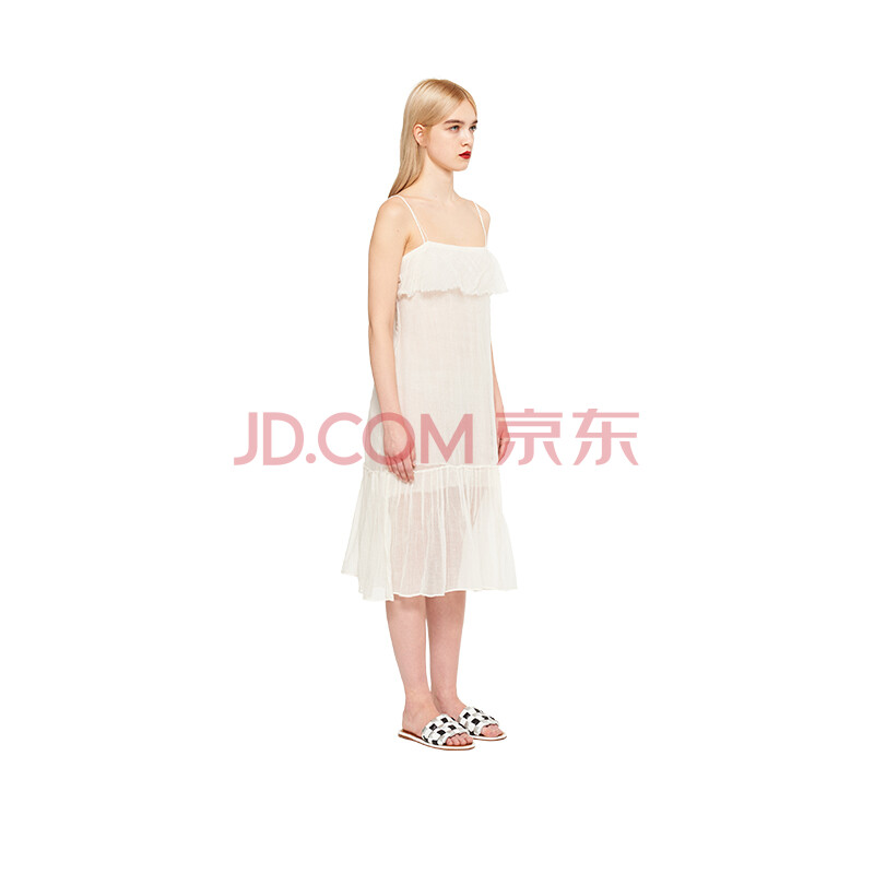 miu miu 缪缪 女士菌色纱布裙子 mf3751-1v2l-f0044 42