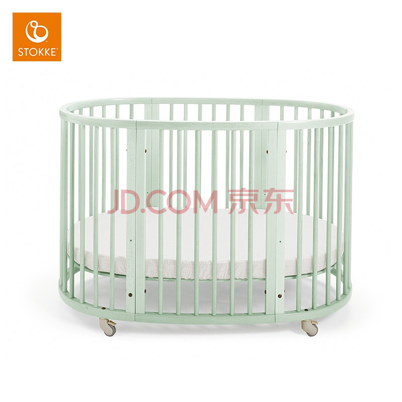 stokke sleepi bed婴儿床 7年延保实木床欧洲进口童床 天然色