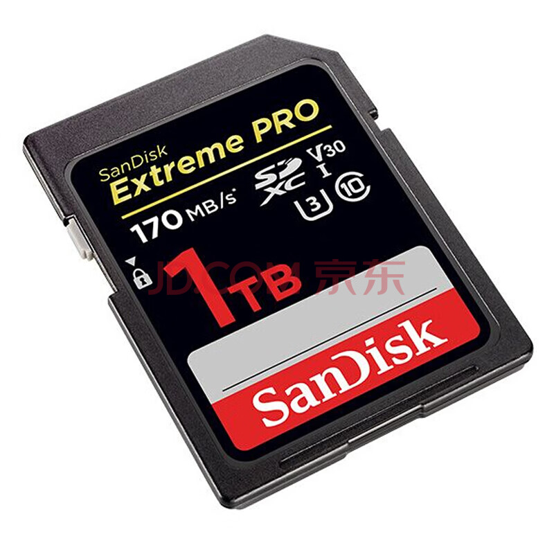 闪迪(sandisk)1tb sd存储卡 u3 c10 4k 至尊超极速版码数相机内存卡