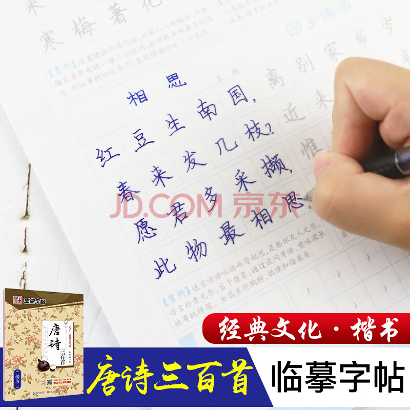 墨点字帖 钢笔字帖楷书字帖成人楷书荆霄鹏钢笔字硬笔书法楷书字帖