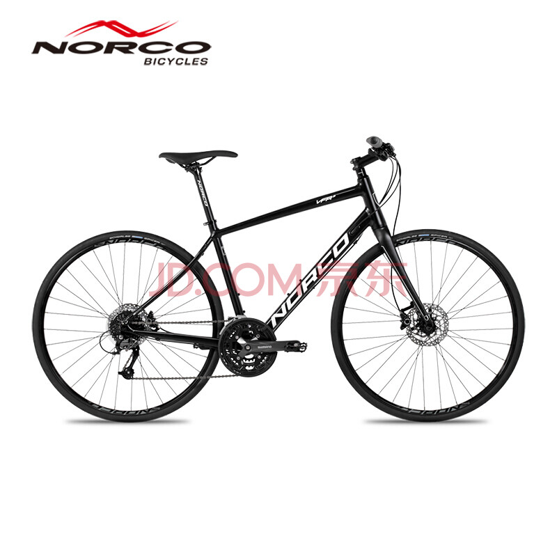 诺客norco 平把公路车 整车进口 vfr 3 胜利 3 铝合金 黑色 16寸