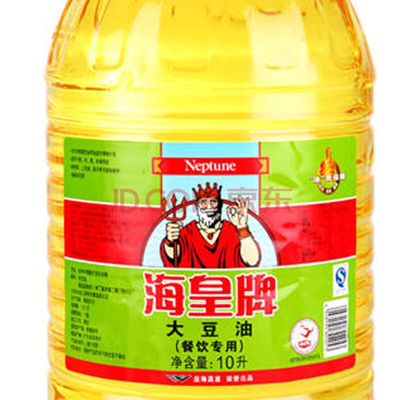 海皇牌 非转基因大豆油10l