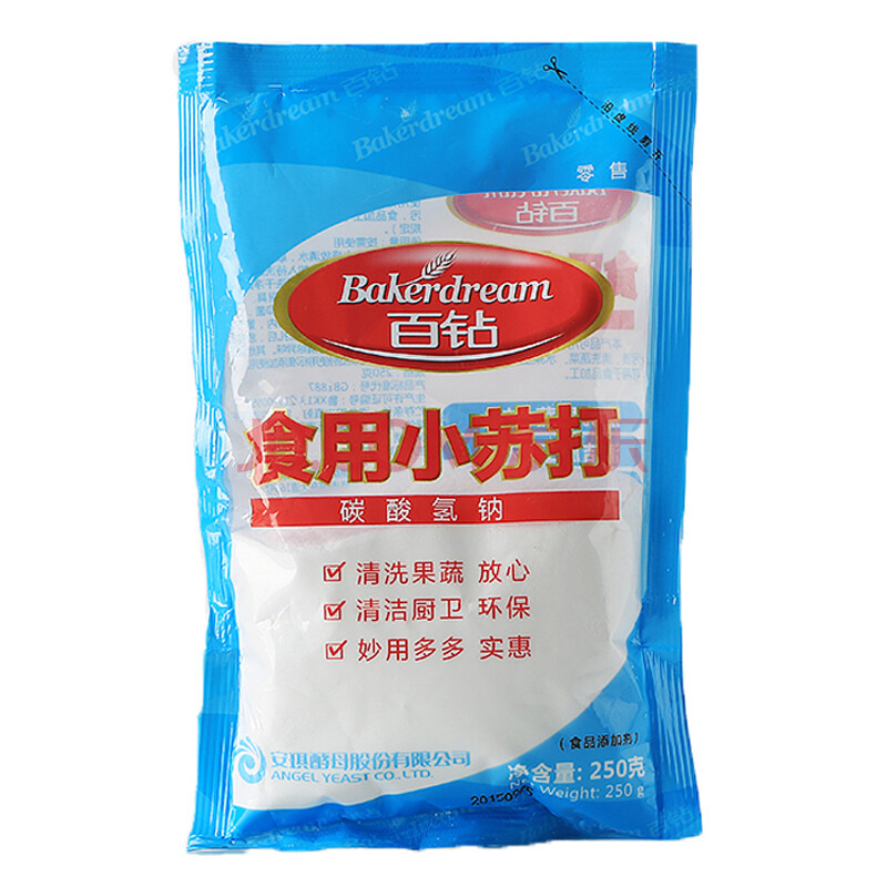 【京东超市】百钻(bakerdream)食用小苏打250g