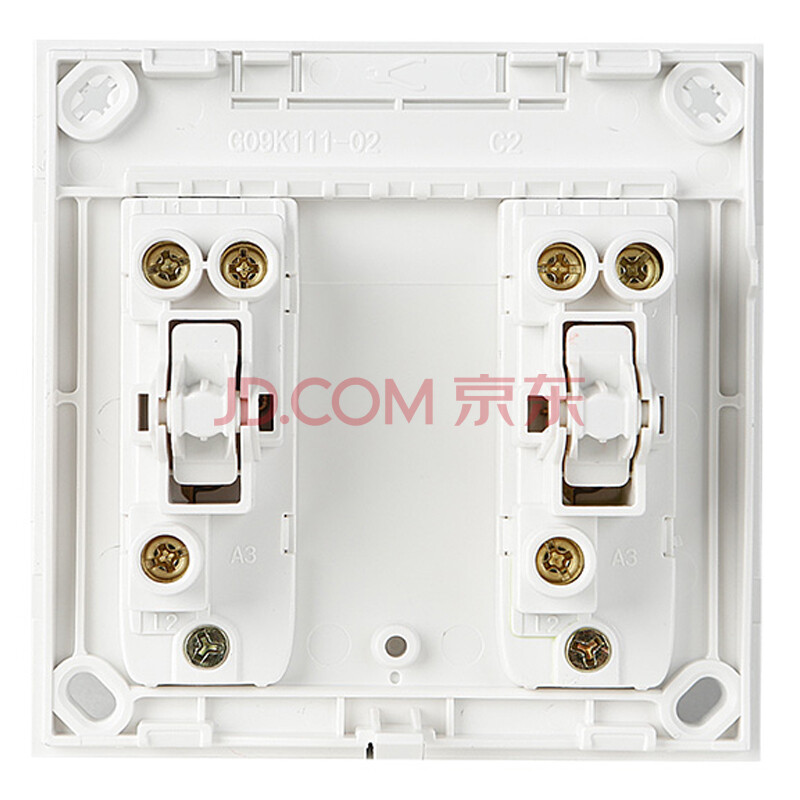 公牛(bull) 明装开关插座 g09系列 二开双控开关 86型