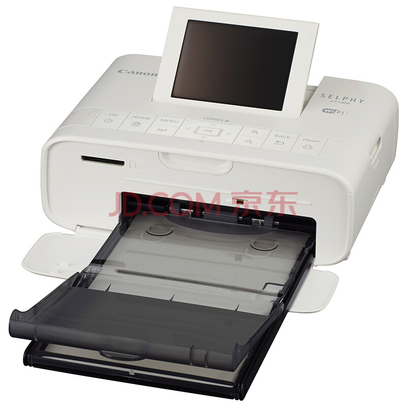 佳能(canon)selphy cp1300 照片打印机(白色)便捷操作