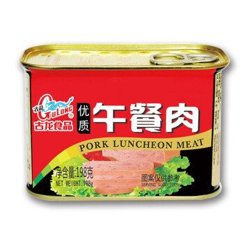 古龙食品 肉罐头 午餐肉198g
