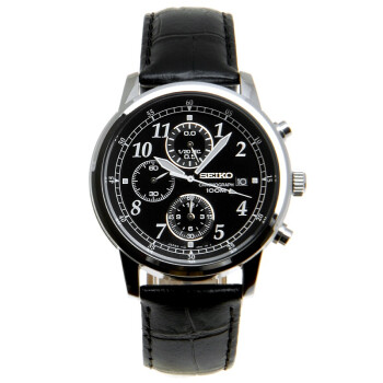 SEIKO 精工 Chronograph系列 石英机芯男腕表 SNDC33J1