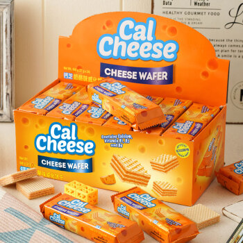 钙芝（Calcheese）奶酪味威化饼干 休闲零食早餐食品小吃轻食 648克 