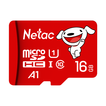朗科(Netac)＆JOY联名款 16GB TF(MicroSD)存储卡 U1 C10 A1 P500系列 读速98MB/s 行车记录仪＆监控摄像