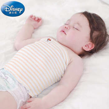 迪士尼宝宝（Disney Baby） 婴儿护肚围新生儿裹腹宝宝棉护肚子脐带儿童防着凉大尺寸春秋夏季单层加厚 2条装