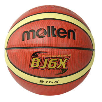 摩腾（molten）篮球6号BJ6X女子中小学生校园室内外通用PU比赛训练球