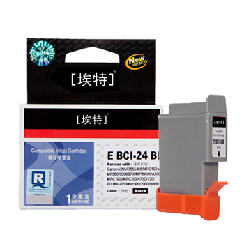 埃特（elite_value） E BCI-24 黑色墨盒 (适用佳能 i255/i355/MP110/130/PIXMA iP1000/1500/2000)