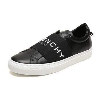 纪梵希 givenchy 男士织物配皮休闲运动鞋板鞋黑色 bh