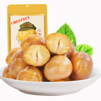 沂蒙公社板栗仁100g 休闲零食坚果炒货甘栗仁怀旧零食0添加剂