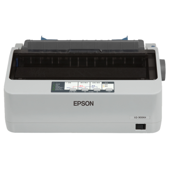 爱普生（EPSON）LQ-300KH 滚筒式针式打印机（80列）小巧 便携 智能
