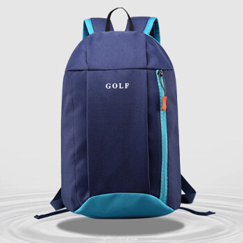 高尔夫（GOLF）双肩包男士休闲旅行迷你双肩背包轻便小书包5I032885J深蓝色