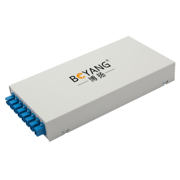 博扬（BOYANG）BY-SC-8 光纤终端盒SC8口 光纤盒子 【满配尾纤+法兰】8芯单模光纤熔接盒
