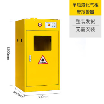 圣彼思钢制气瓶柜防爆柜实验室安全柜储存柜智能加厚单瓶双瓶三瓶带
