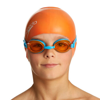 Speedo/速比涛 儿童泳镜泳帽套装 儿童游泳2件套 男女童游泳装备 8093021288