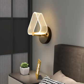 现代简约轻奢壁灯卧室床头壁灯柜台壁灯北欧个性创意时尚led灯具