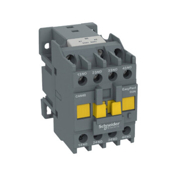施耐德电气 控制继电器 4常开 控制电压220v can40m5n