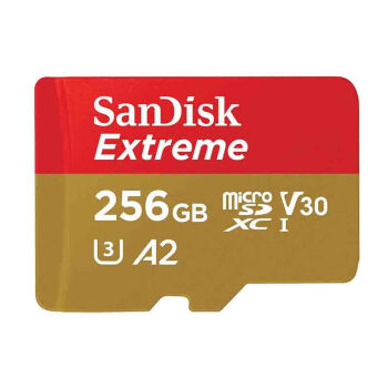 闪迪(sandisk)256gb tf(microsd)至尊极速 存储卡