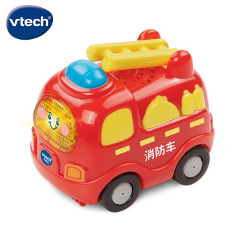 伟易达（Vtech）男孩玩具小汽车 神奇轨道车消防车 声光手推滑行1-5岁儿童礼物
