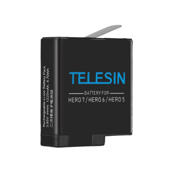 TELESIN GoPro8电池hero7 6 5运动相机锂电池可充电