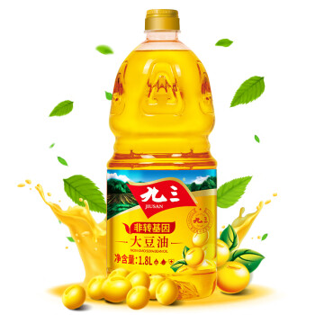 九三 非转基因 一级大豆油  1.8L