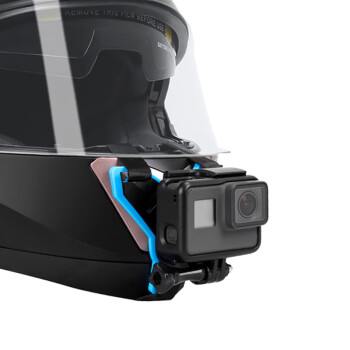 TELESIN Gopro头盔下巴支架action3摩托车固定支架insat360运动相机支架gopro骑行配件适配hero11 10 9 8
