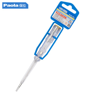 保拉(Paola) 测电笔 多功能电工家用接触式试电笔螺丝刀1021