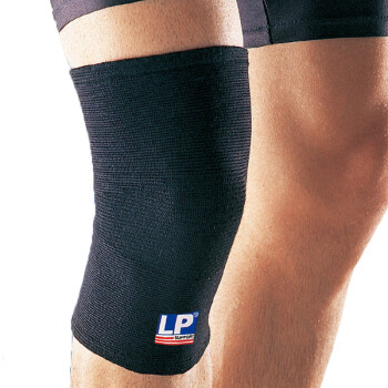 LP647护膝运动篮球羽毛球膝盖关节防护护具男女士四季通用  L