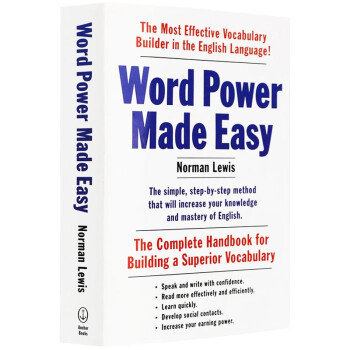 单词的力量 Word Power Made Easy: The Complete Handbook for Building a Superior Vocabulary 进口原版 实用英文词汇书 
