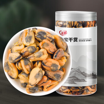 滋奥 淡菜干 海虹干 海红230g 肥贻 贝干新鲜青口贻贝壳菜干海鲜干货